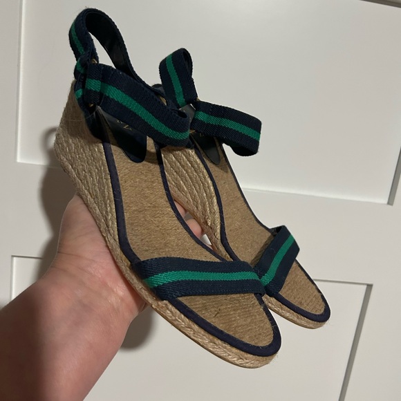 Lauren Ralph Lauren Women's Wedged Espadrille Sandals Size 9 - Picture 3 of 9